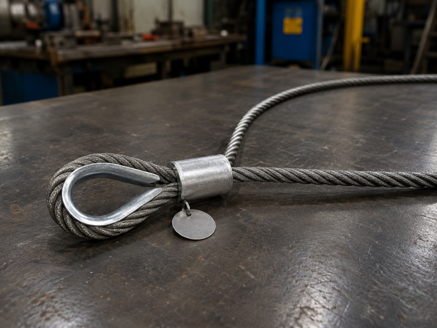 Thimble Eye Wire Rope Sling Structure Details