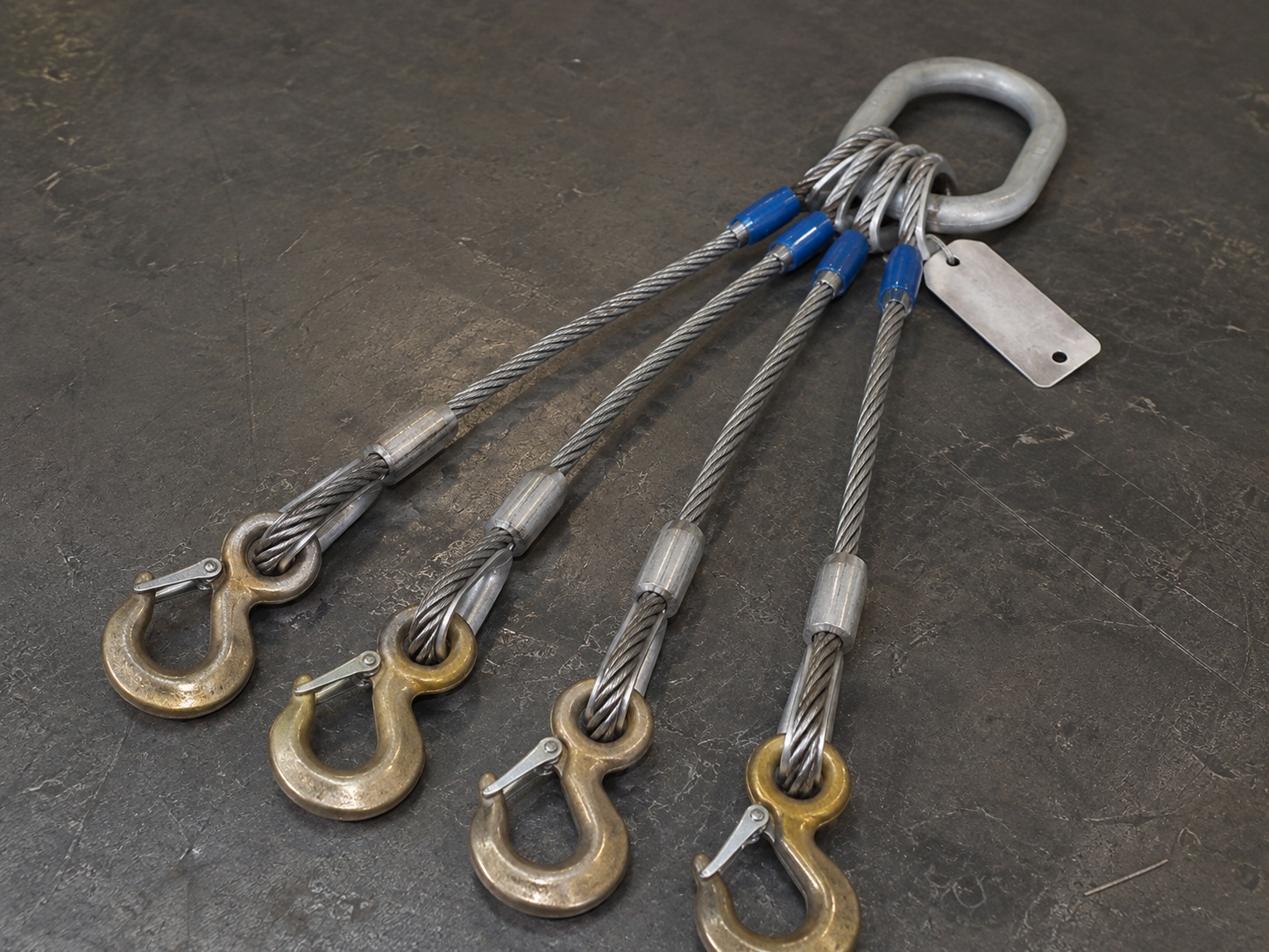 Wire Rope Bridle Sling Assembly Details