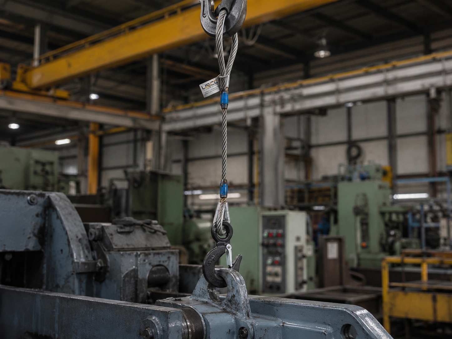 Wire Rope Sling with Hook for Machinery Lifting Wire Rope Sling with Hook for Machinery Lifting