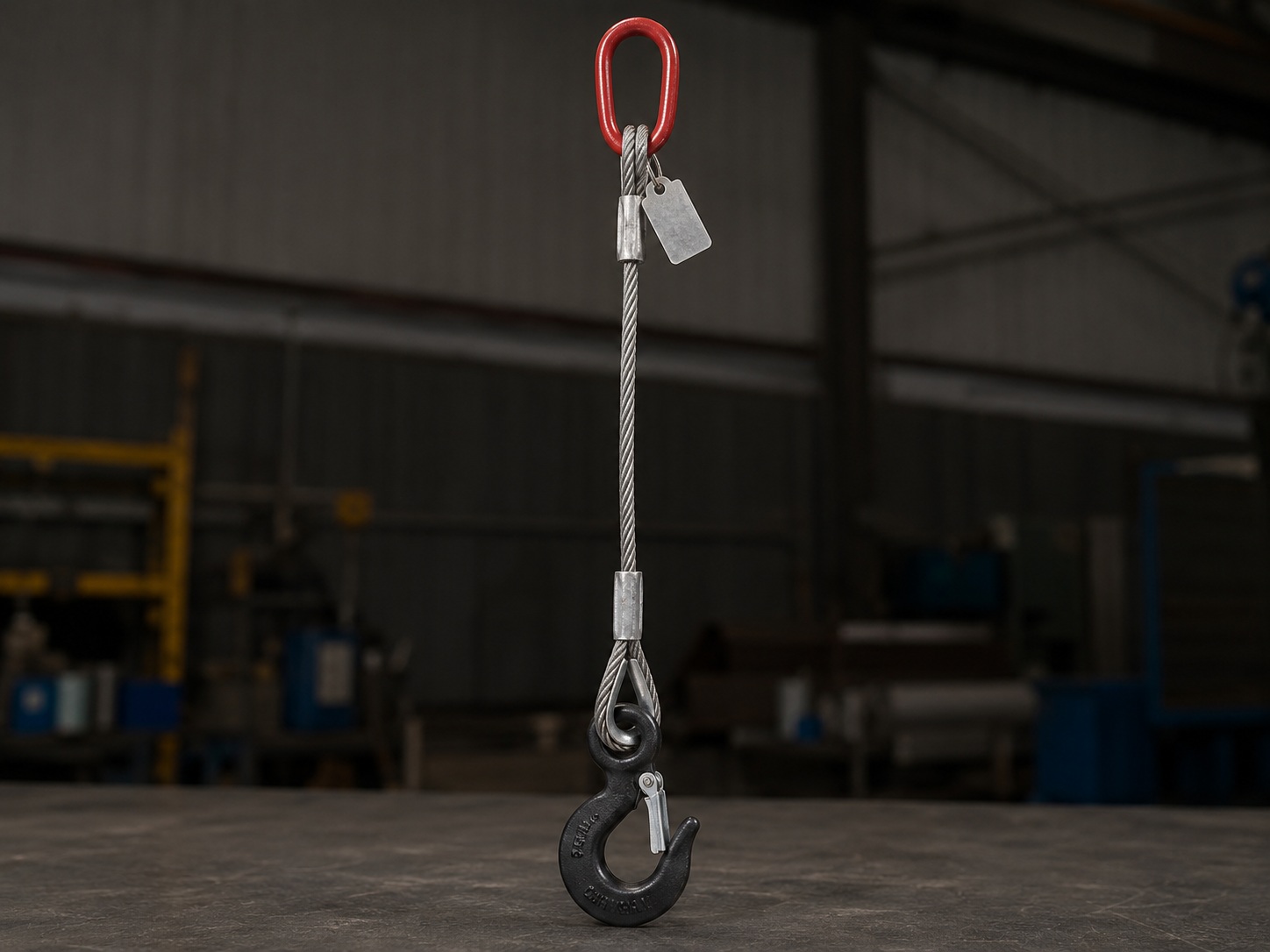 Wire Rope Sling with Hook for Industrial Lifting Wire Rope Sling with Hook for Industrial Lifting